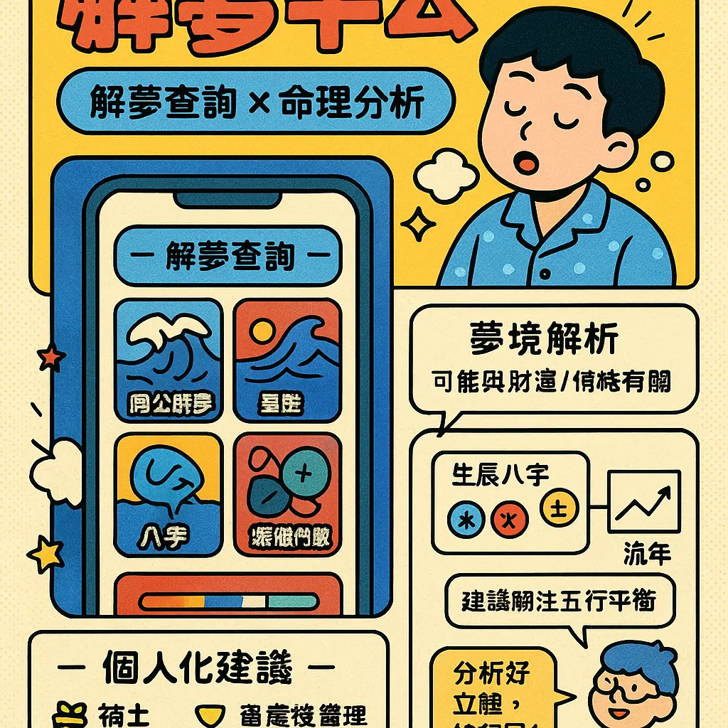 解夢查詢 - 命理諮詢
