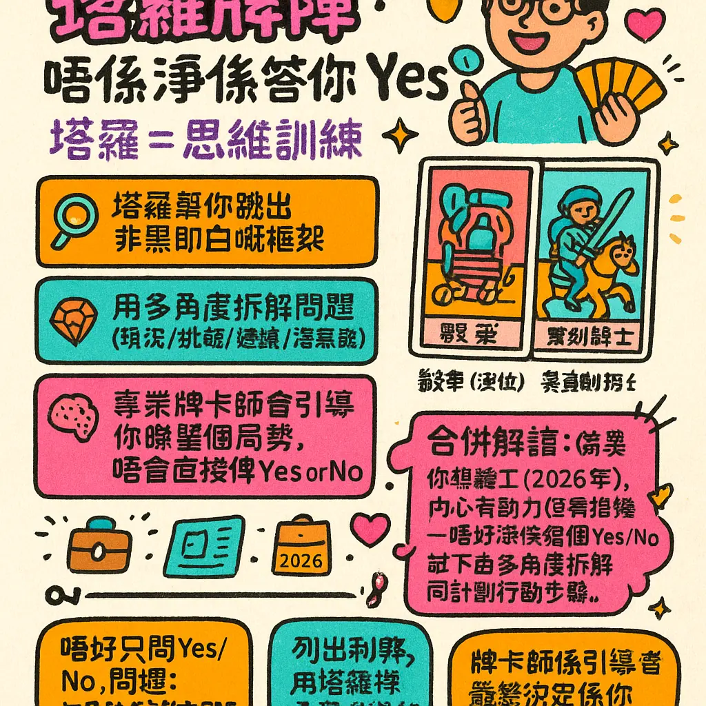 塔羅牌解讀 - 塔羅牌陣