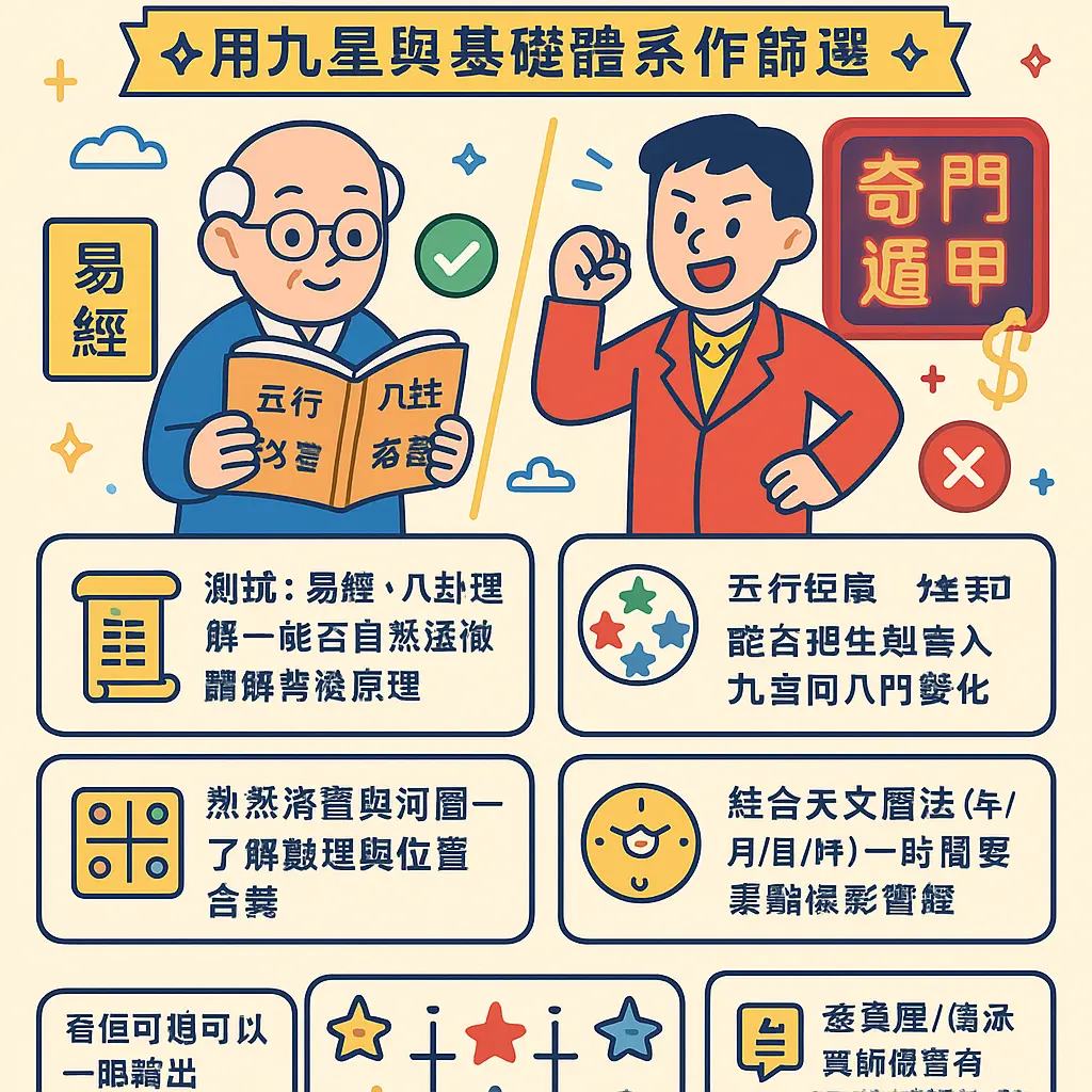 奇門遁甲 - 九星