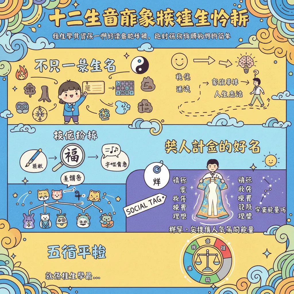 姓名學基礎理論與核心概念