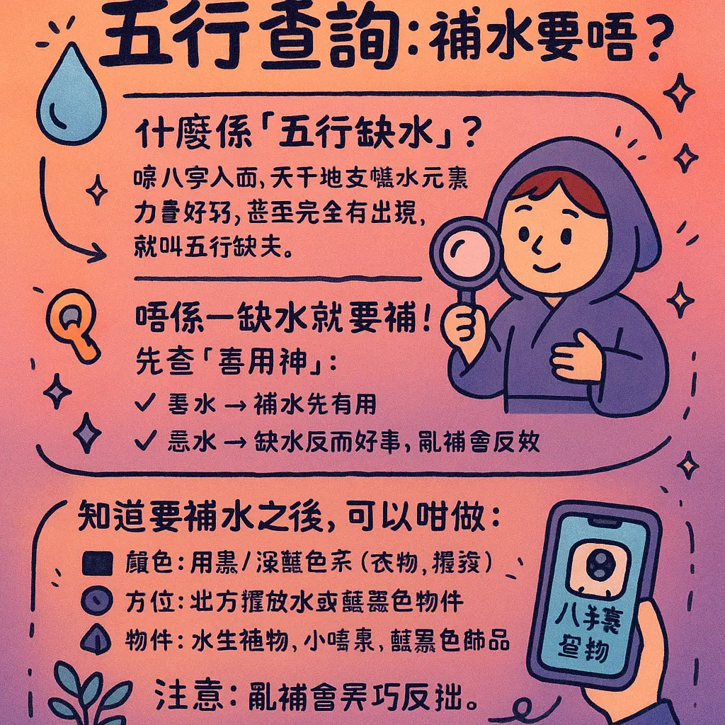 五行查詢 - 子平八字