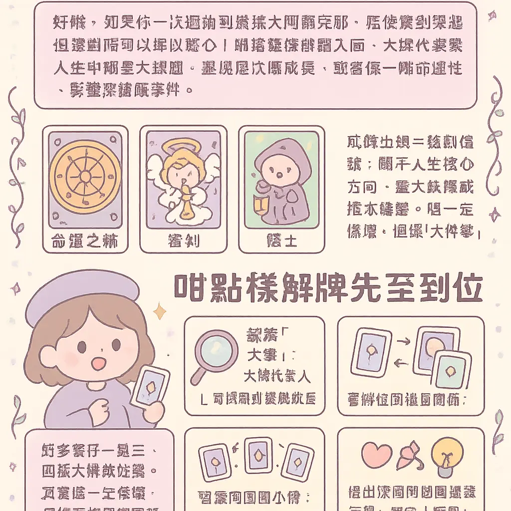 塔羅牌解讀 - 馬賽塔羅牌